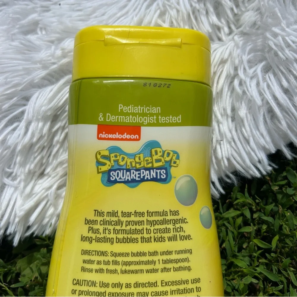 Nickelodeon Kids SpongeBob SquarePants Tropical Tangerine Bubble Bath NEW HTF